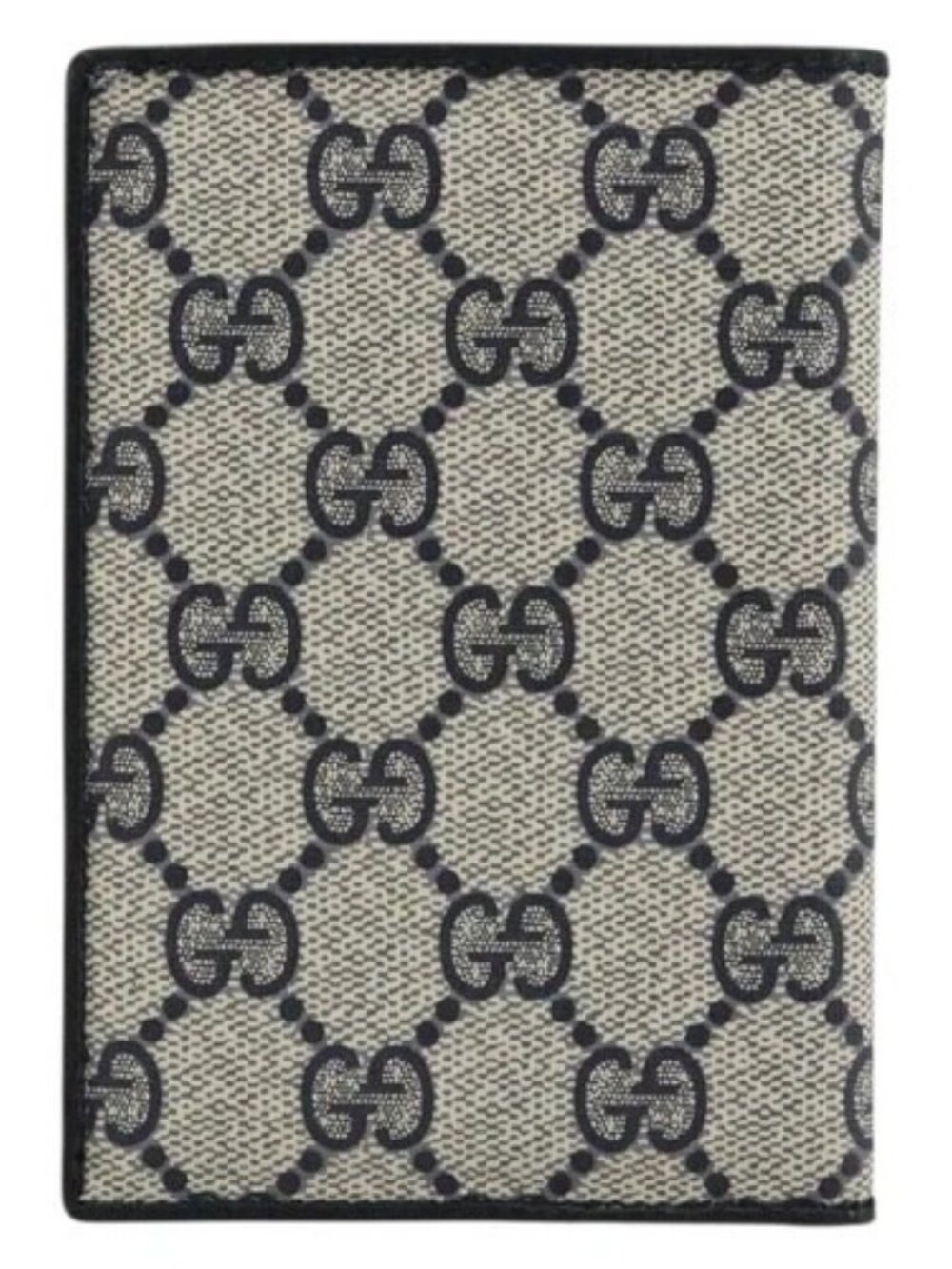 GUCCI GG Supreme Compact Wallet PVC Navy Auth 178789A - Picture 2 of 16